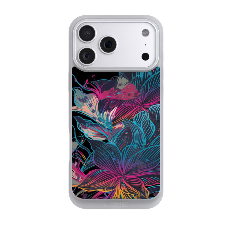 iPhone 18 Pro Max NIVOpure Le pouvoir des fleurs néon