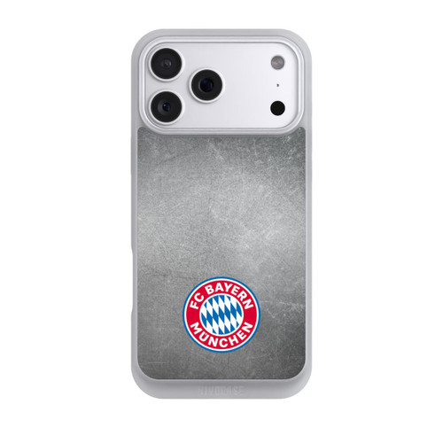 Apple iPhone 18 Pro Max NIVOpure Klassisches FCB Logo Klein - Bunt auf Metalllook