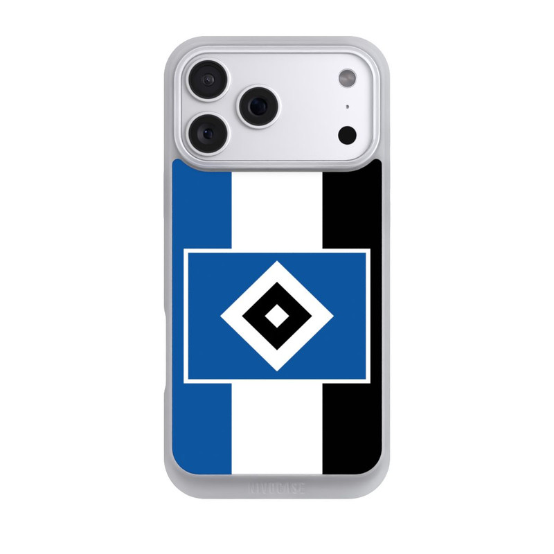 iPhone 18 Pro Max NIVOpure HSV Streifen - Blau-Weiß-Schwarz