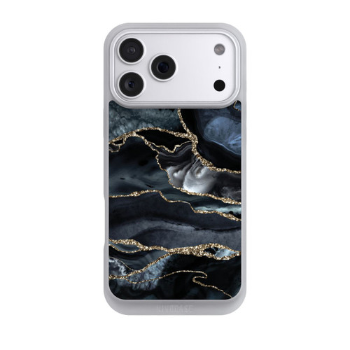 Apple iPhone 18 Pro Max NIVOpure Dark Marble Gold Glitter Look