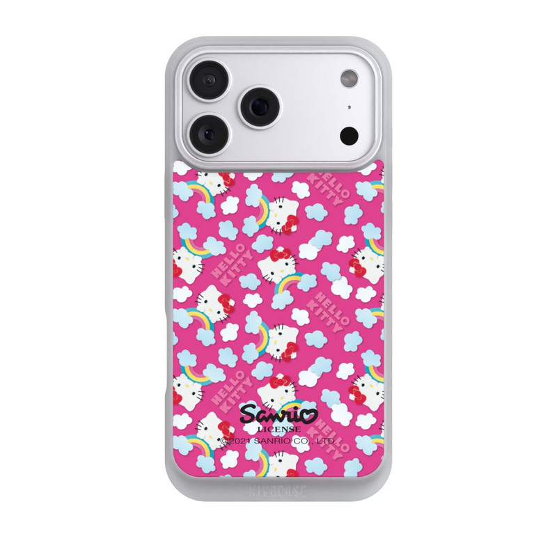 iPhone 18 Pro Max NIVOpure Hello Kitty Regenbogenmuster
