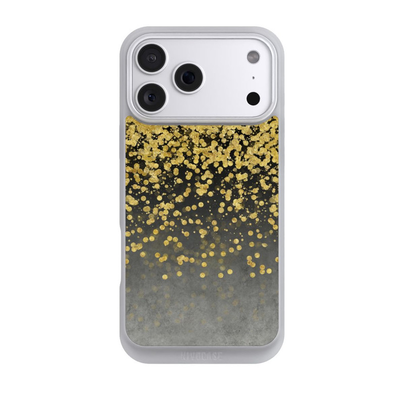 iPhone 18 Pro Max NIVOpure Pluie glamoureuse dorée