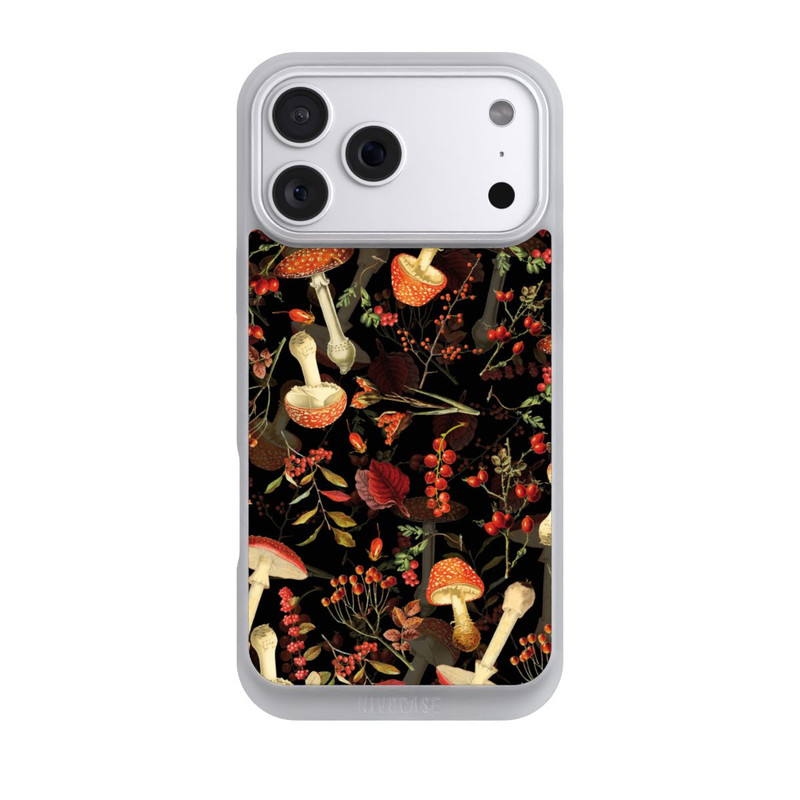 iPhone 18 Pro Max NIVOpure Mushroom Pattern Black