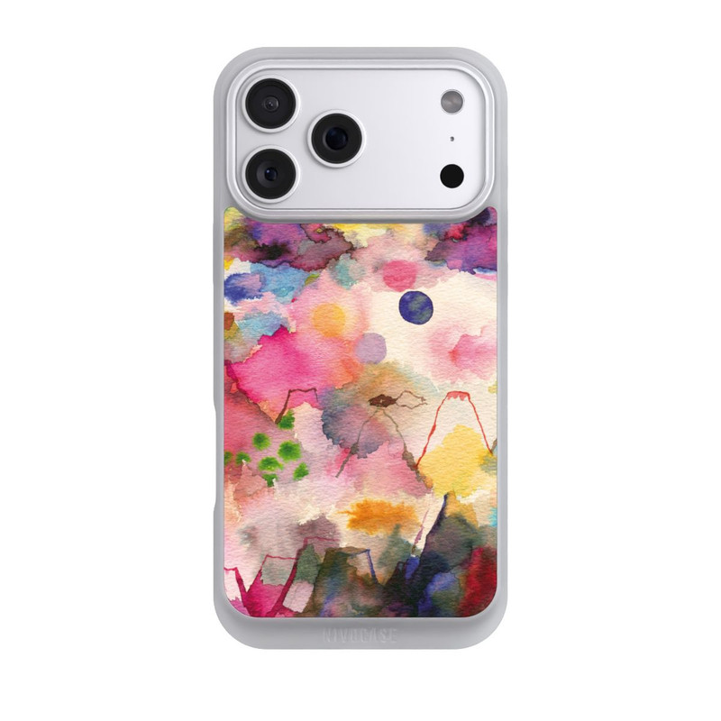 iPhone 18 Pro Max NIVOpure Watercolor Colorful Mountains