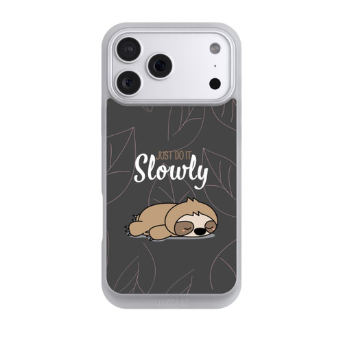 Apple iPhone 18 Pro Max NIVOpure Just Do It Slowly Sloth Grey