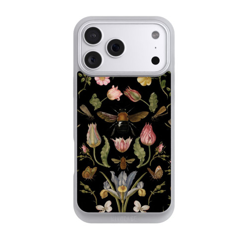 Apple iPhone 18 Pro Max NIVOpure Wildblumen und Biene Schwarz