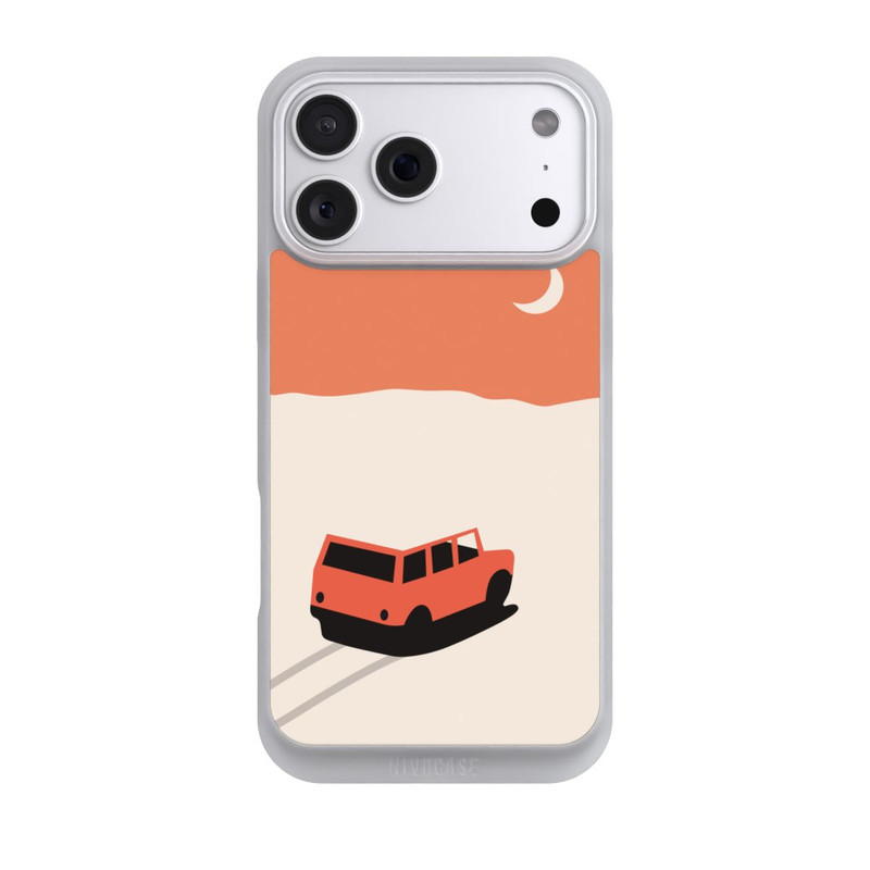 iPhone 18 Pro Max NIVOpure Voiture dans le désert