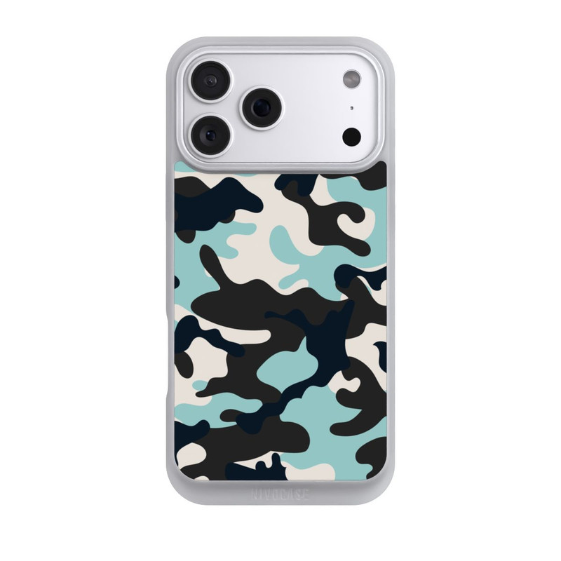 iPhone 18 Pro Max NIVOpure Blue Camouflage