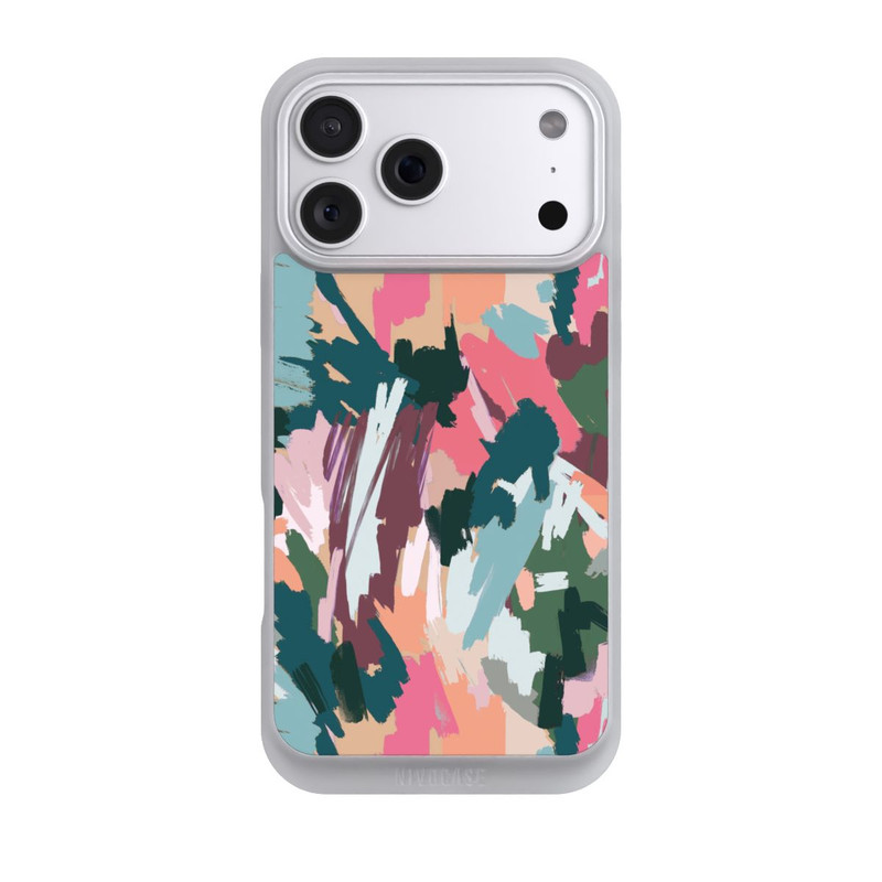 iPhone 18 Pro Max NIVOpure Abstrait Artistique Texture Rose