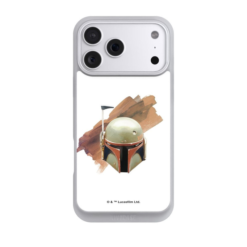 iPhone 18 Pro Max NIVOpure Boba Fett Helmet White