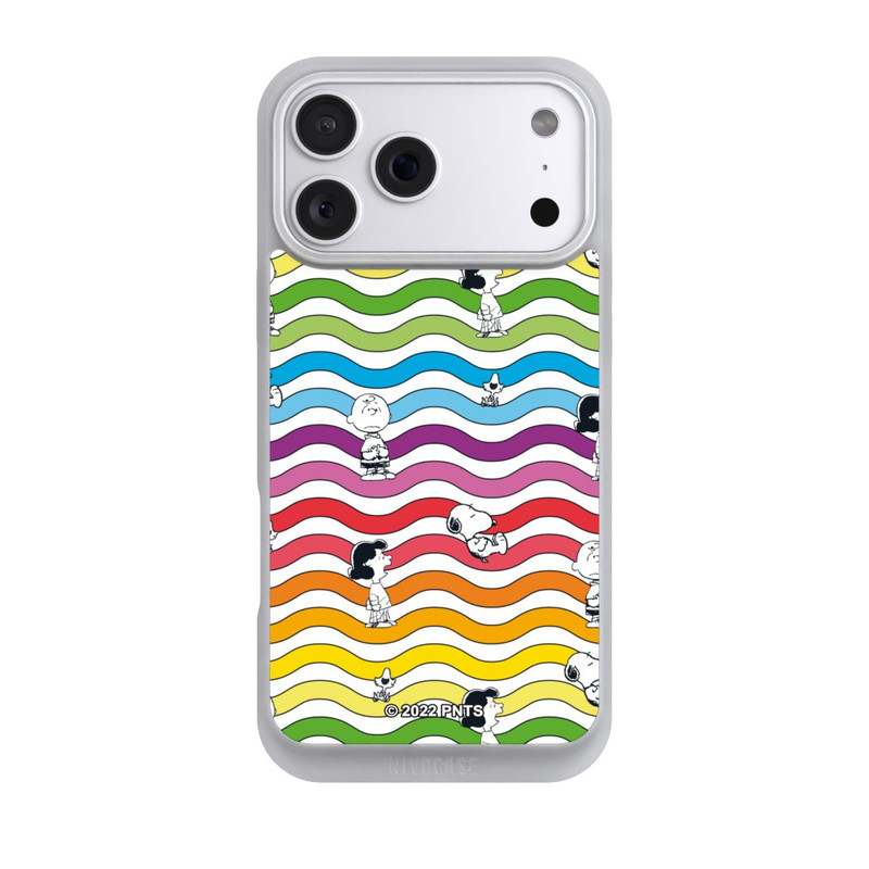 iPhone 18 Pro Max NIVOpure Snoopy Pattern Arc-en-ciel