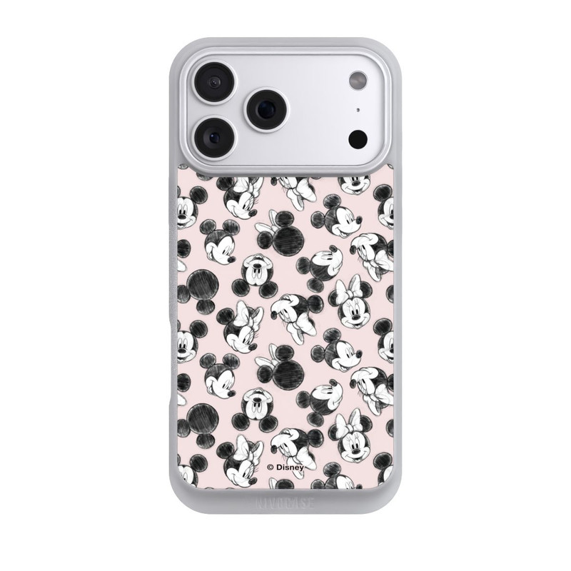iPhone 18 Pro Max NIVOpure Minnie & Mickey Viele Gesichter Pink