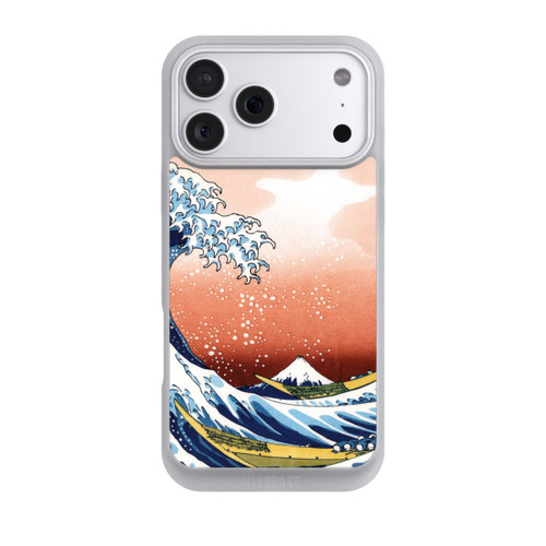 Apple iPhone 18 Pro Max NIVOpure La Grande Vague de Kanagawa Rouge