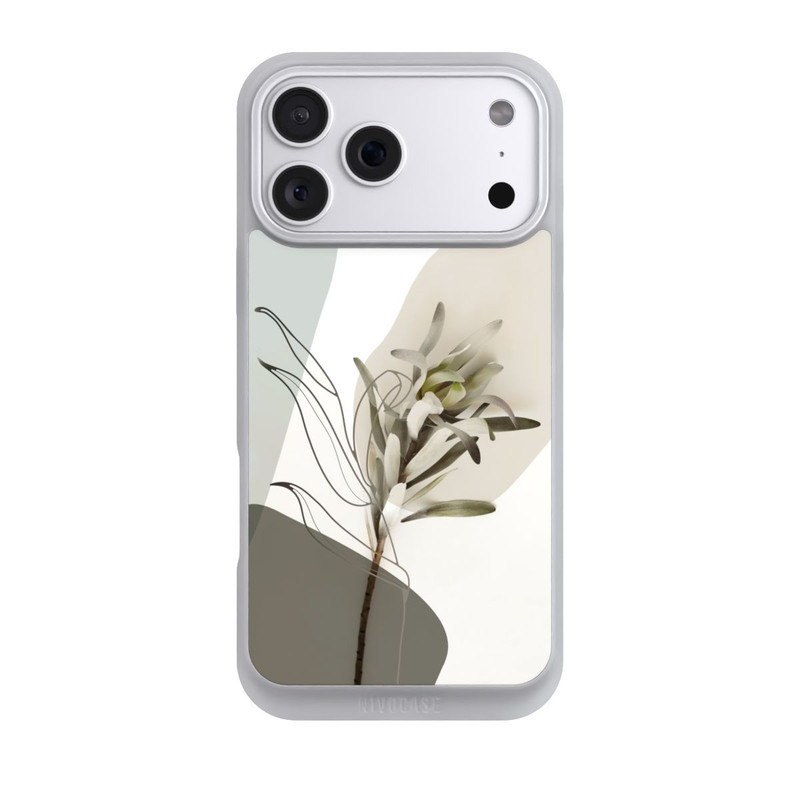 iPhone 18 Pro Max NIVOpure Boho Line Art Olivgrün
