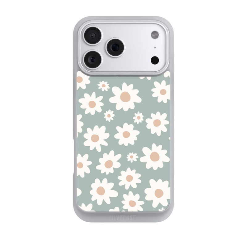 iPhone 18 Pro Max NIVOpure Marguerites Pattern Vert