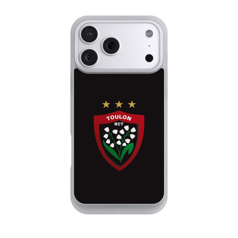 iPhone 18 Pro Max NIVOpure Logo RC Toulonnais Noir