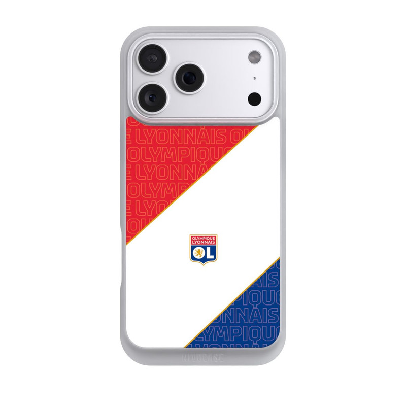 iPhone 18 Pro Max NIVOpure Logo OL rouge et bleu