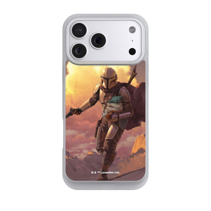 iPhone 18 Pro Max NIVOpure The Mandalorian And Grogu Sunset Clouds