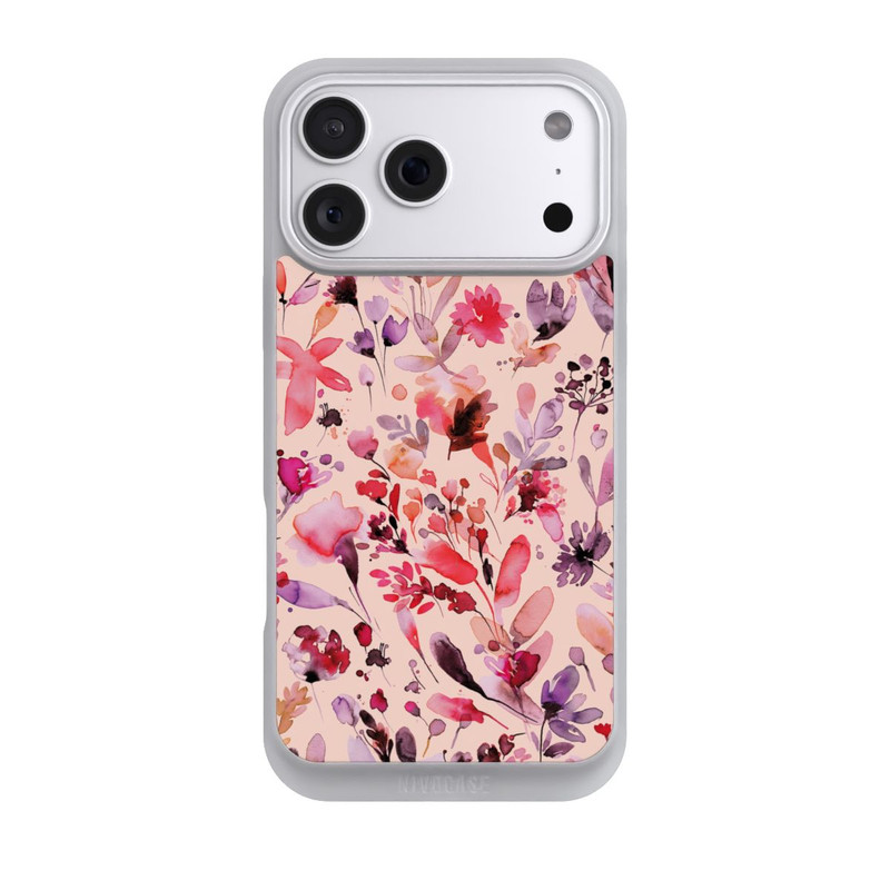 iPhone 18 Pro Max NIVOpure Fleurs artistiques Viva Magenta