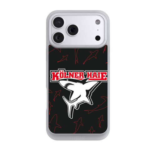 Apple iPhone 18 Pro Max NIVOpure Haie Muster Rot