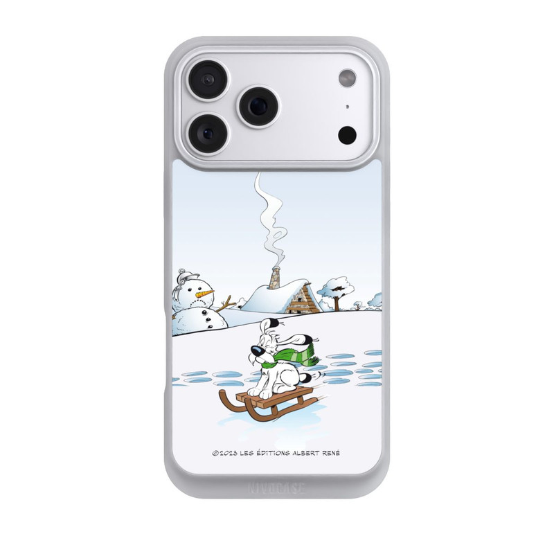 iPhone 18 Pro Max NIVOpure Idefix rides a sleigh
