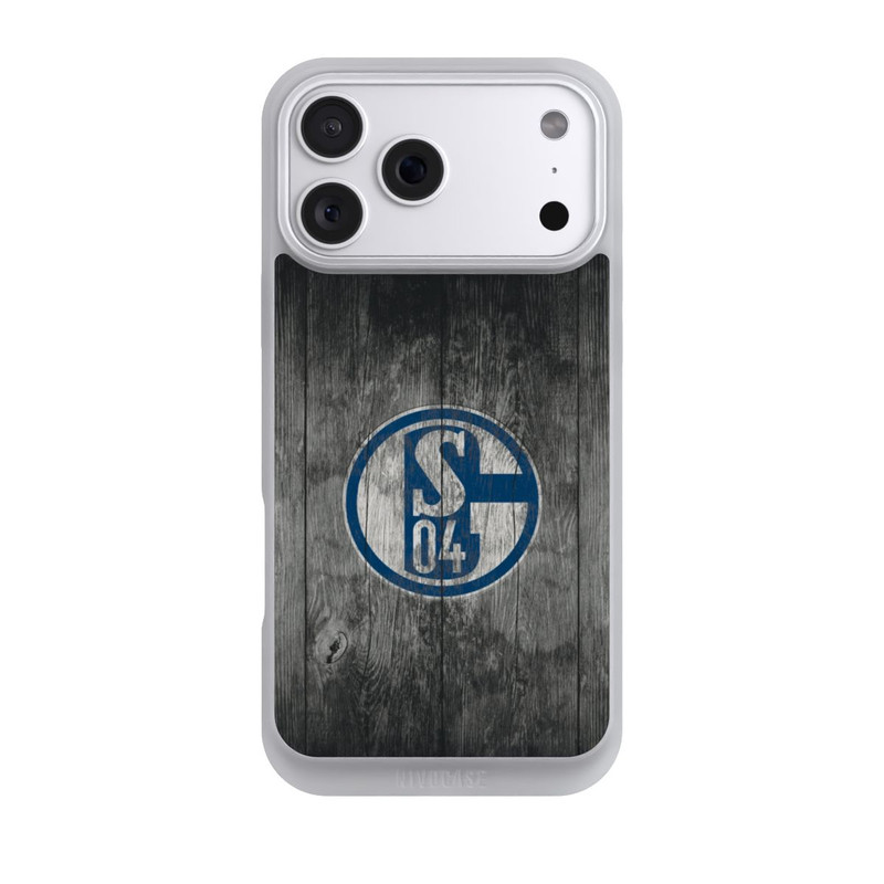 iPhone 18 Pro Max NIVOpure Schalke 04 Holz Look
