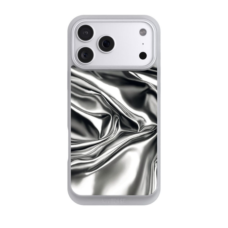 iPhone 18 Pro Max NIVOpure Shiny Chrome Silver avec IA