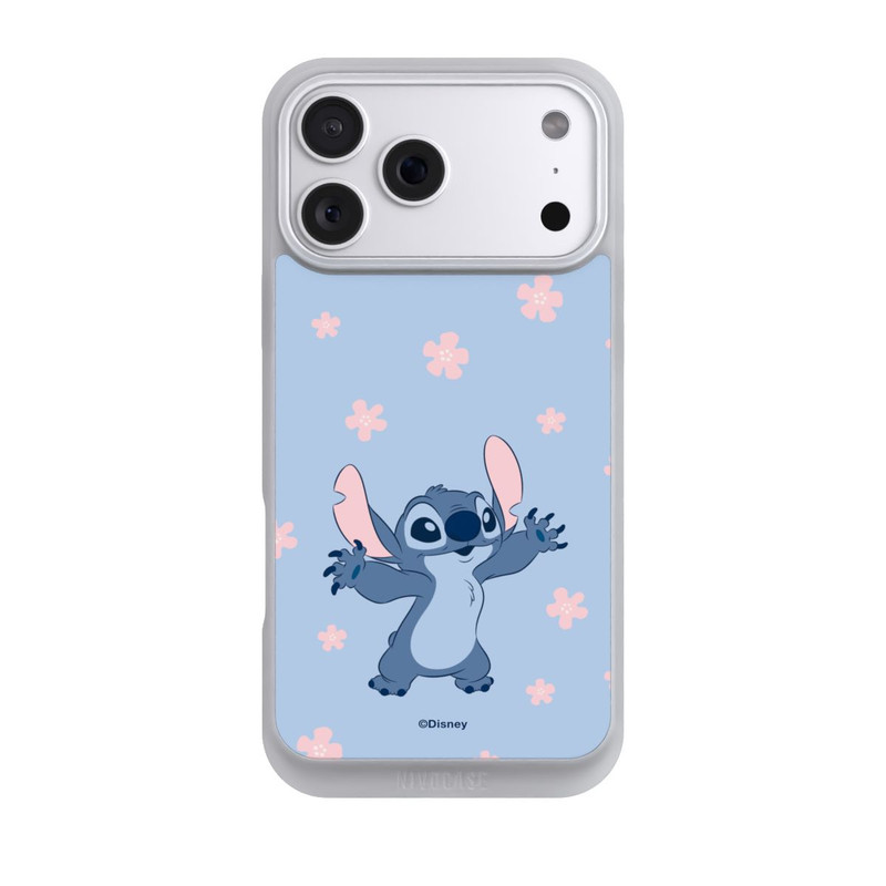 iPhone 18 Pro Max NIVOpure Stitch Pastel Flowers Blue