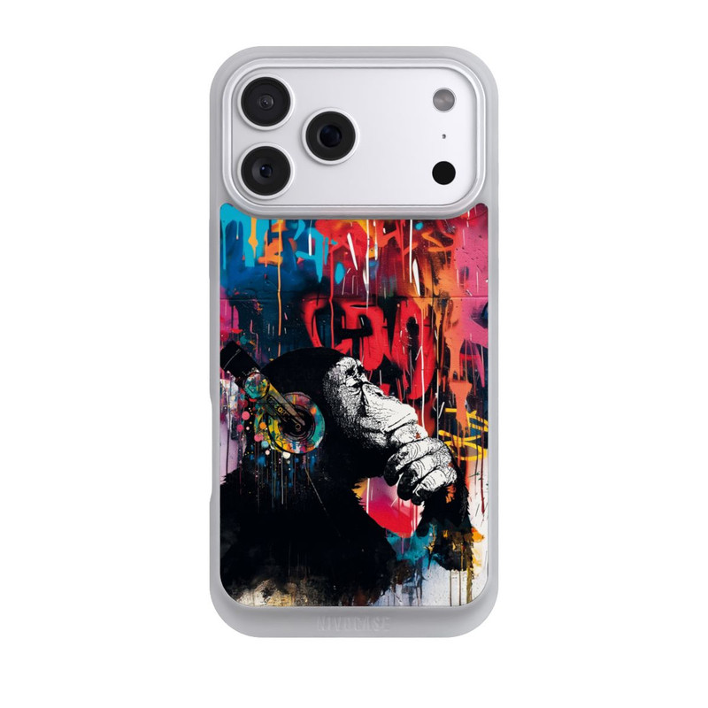 iPhone 18 Pro Max NIVOpure Chimp Blue Streetart