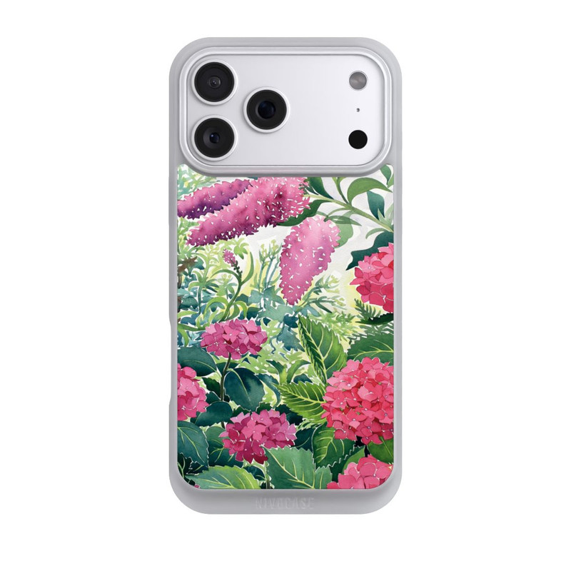 iPhone 18 Pro Max NIVOpure Garden Hydrangeas and Buddleia by Christopher Ryland