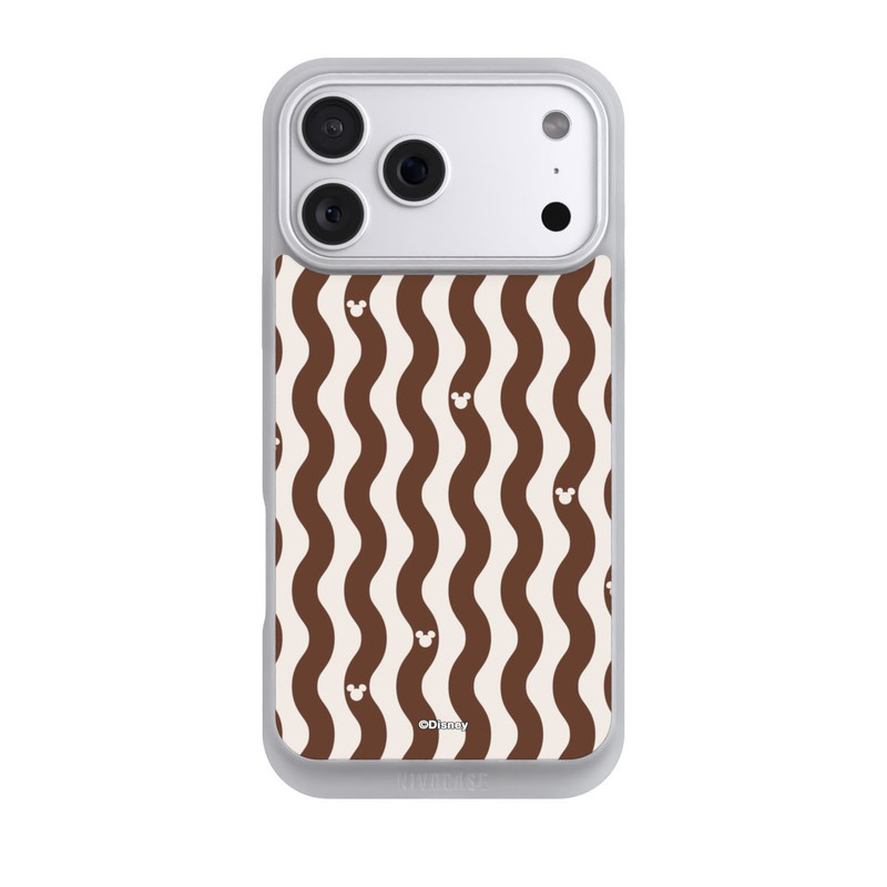 iPhone 18 Pro Max NIVOpure Micky Muster Braune Wellen
