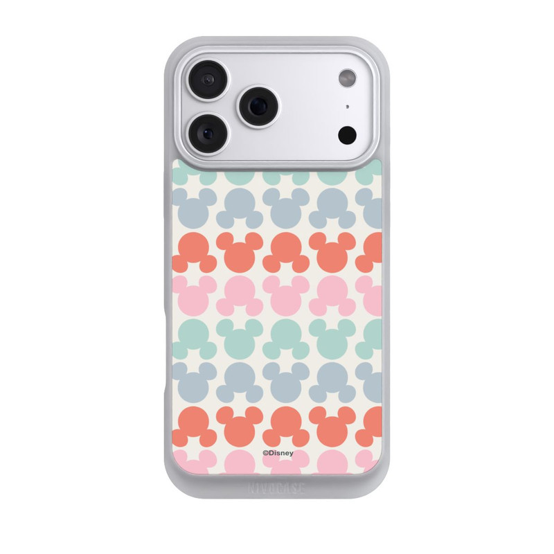 iPhone 18 Pro Max NIVOpure Disney Mickey Icon Pattern Red and Pink