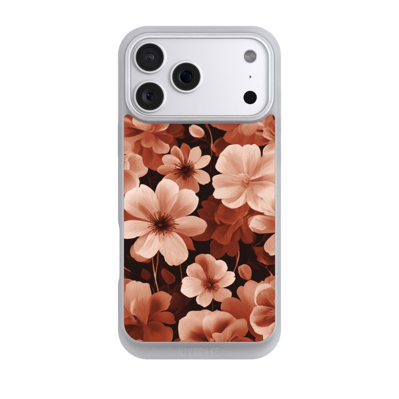iPhone 18 Pro Max NIVOpure Red Negative Flowers with AI