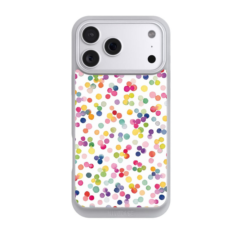 iPhone 18 Pro Max NIVOpure Watercolor Dots Colorful