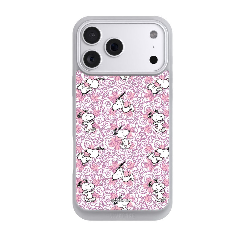 iPhone 18 Pro Max NIVOpure Peanuts Pink Roses Pattern