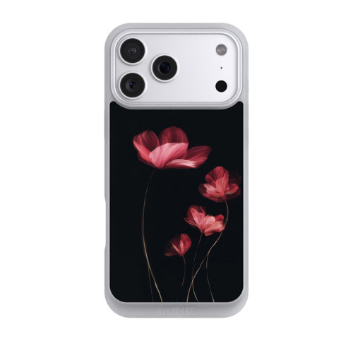 Apple iPhone 18 Pro Max NIVOpure Burgunder Blüten schwarz
