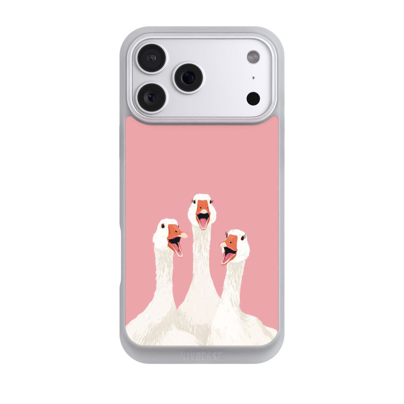 iPhone 18 Pro Max NIVOpure Three Geese Pink with AI