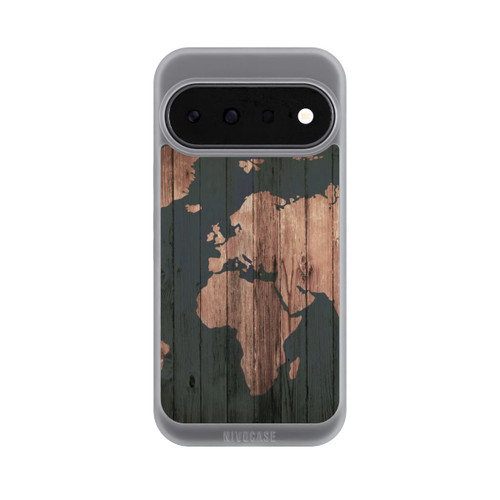 Google Pixel 11 NIVOpure Wooden World Map