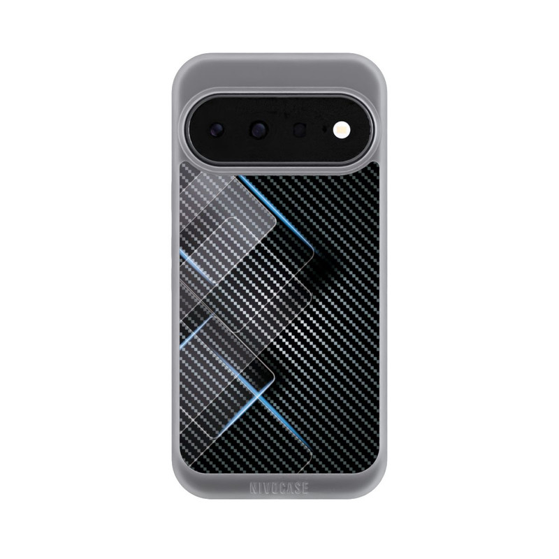 Pixel 11 NIVOpure Blaue Linien auf Karbon