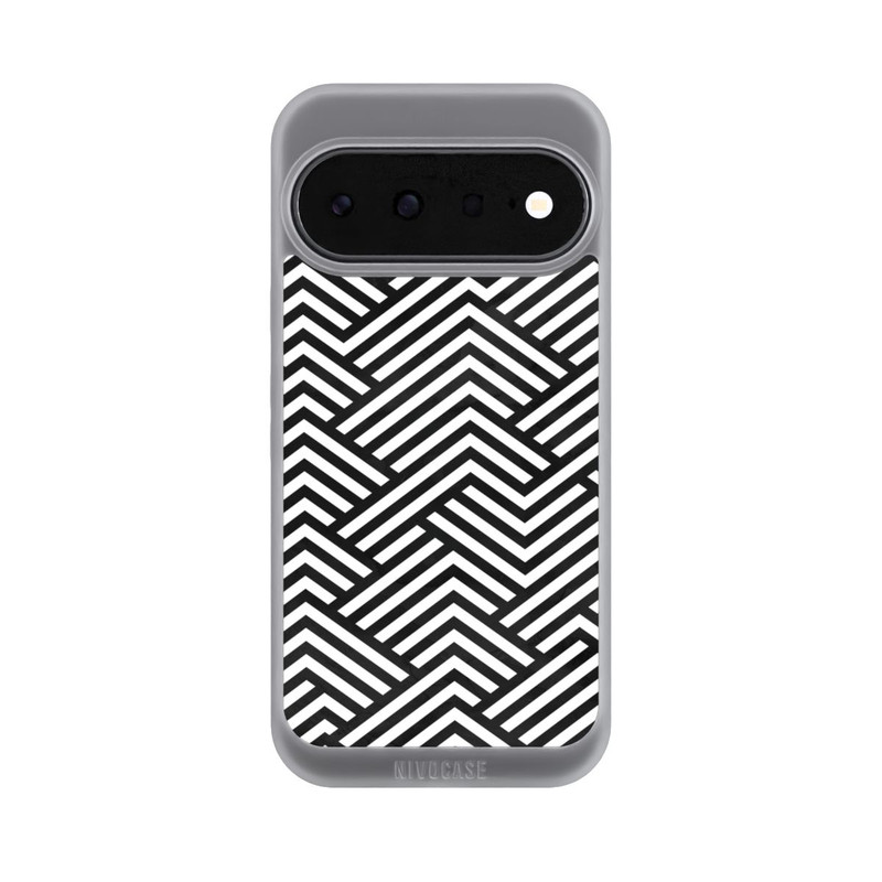 Pixel 11 NIVOpure Schwarz und Weiß ZigZag