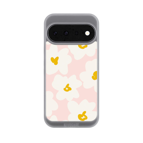 Google Pixel 11 NIVOpure Retro Flower Wall Daisy Apricot