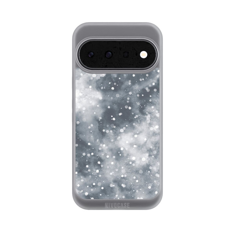 Pixel 11 NIVOpure Abstrakter Winterschneehimmel