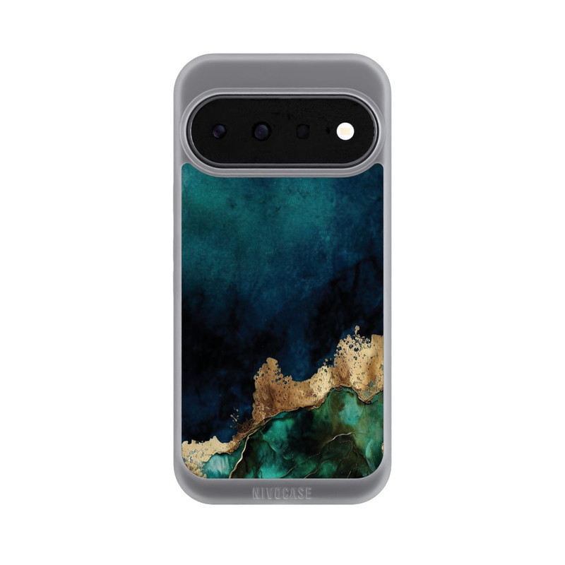Pixel 11 NIVOpure Petrolblau mit Gold