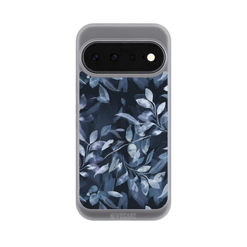 Google Pixel 11 NIVOpure Mystische Aquarellblätter marineblau