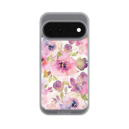 Google Pixel 11 NIVOpure Pink Flowers Wallpaper
