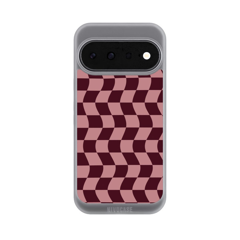 Pixel 11 NIVOpure Schachbrett Rot-Rosa