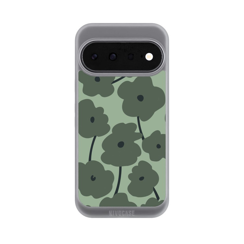 Pixel 11 NIVOpure Fleurs Minimalistes Vertes