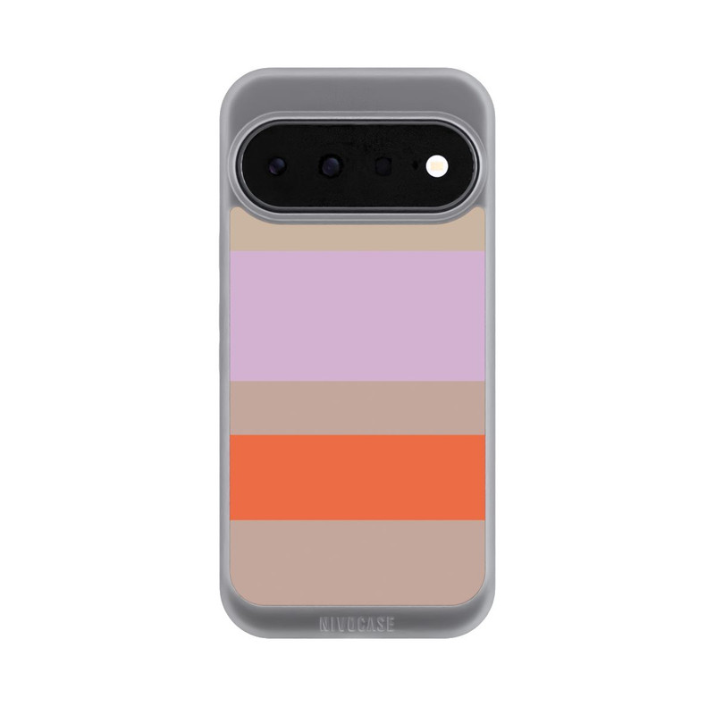 Pixel 11 NIVOpure Moca Lila Orange Stripes
