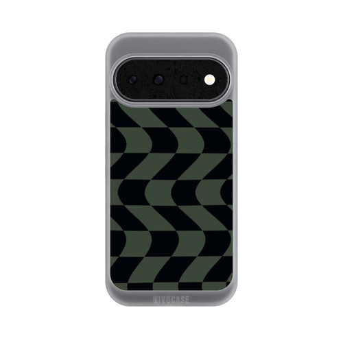 Google Pixel 11 NIVOpure Checked Pattern Green Black