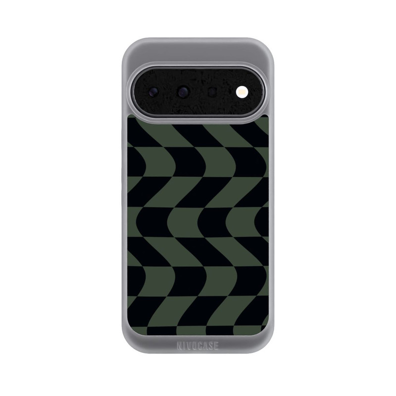 Pixel 11 NIVOpure Checked Pattern Green Black
